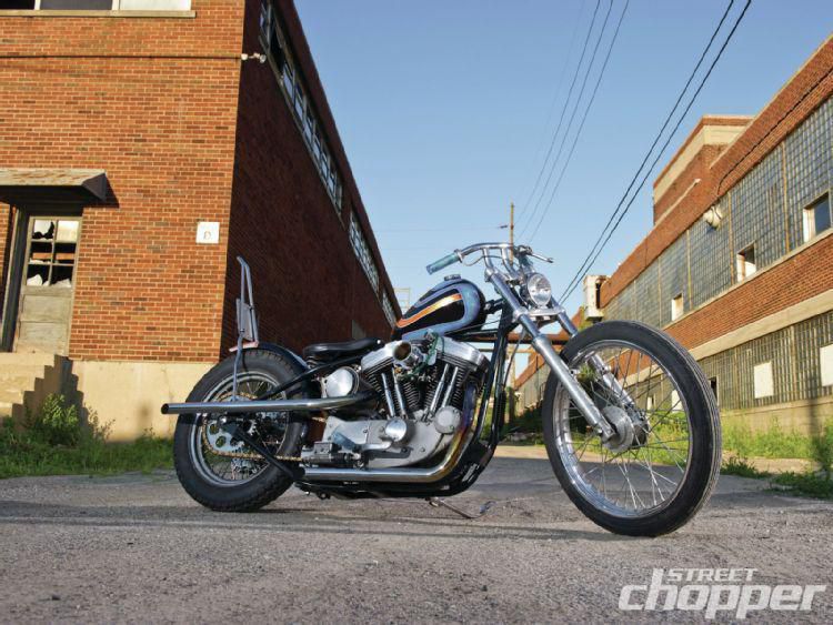 Harley Davidson custom rigid Sportster