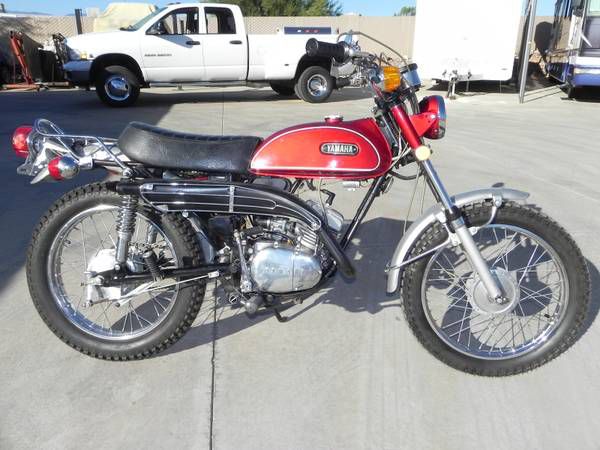 1971 yamaha at1 125 cc enduro