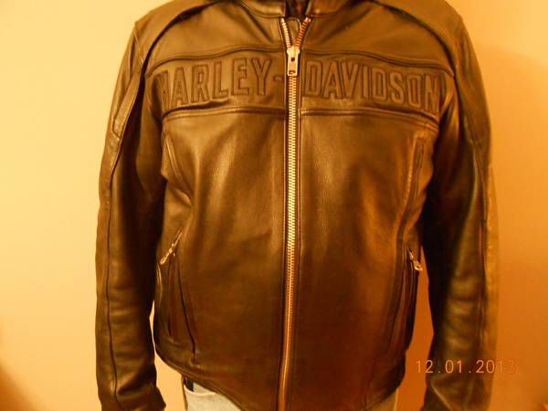 Authentic Harley Davidson Leather coat with liner