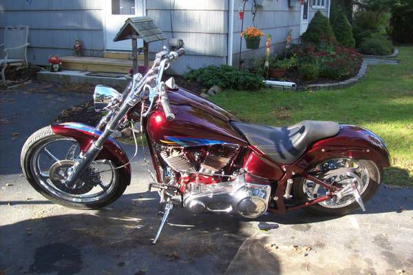 1991 Custom Built Harley Davidson Soft Tail Motorcycle
