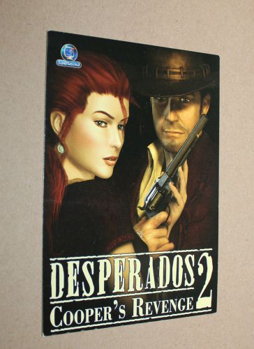 Desperados 2 cooper&#039;s revenge very rare promo postcard post card