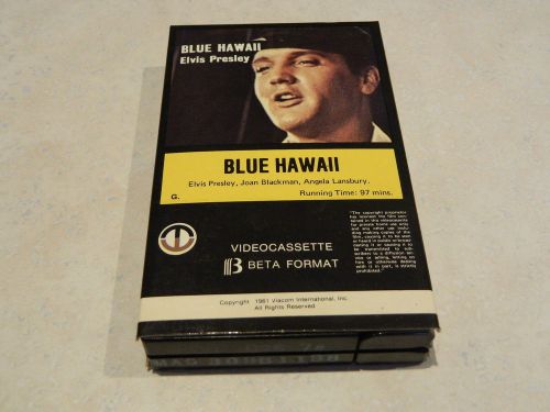 Beta tape: blue hawaii [starring elvis presley]