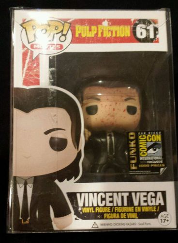 Vincent vega funko pop 2014 sdcc only 1000 made!