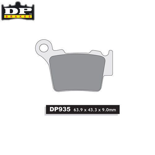 HUSABERG TE 250 2011-2014 DP Sintered Rear Brake Pads DP935