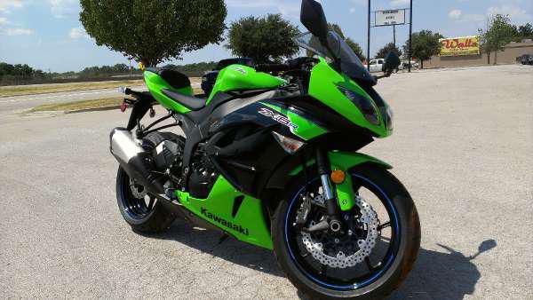 2012 Kawasaki Ninja ZX-6R Sportbike 