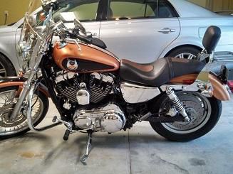 2008 harley-davidson sportster 1200  custom 