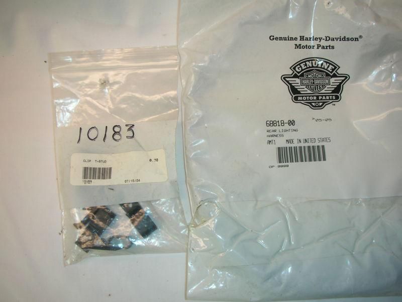 HD FLSTC Softail Rear lighting Harness