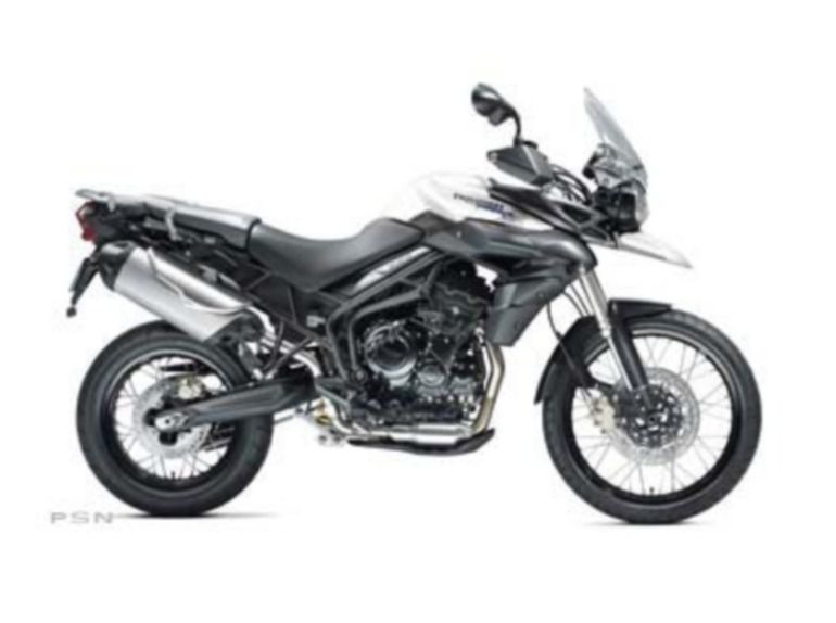 2013 Triumph Tiger 800 XC ABS - Crystal White 800 