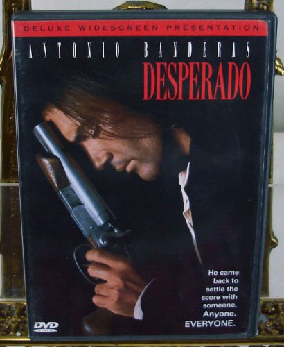 Desperado El Mariachi Los Lobos Antonio Banderas DVD Movie - WIDE SCREEN