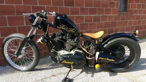 1975 custom built motorcycles bobber