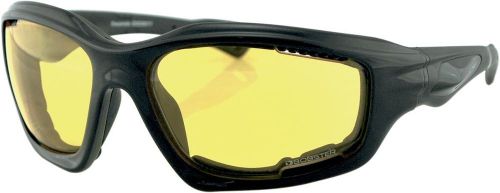 BOBSTER Black/Yellow Desperado Anti Fog Sunglasses