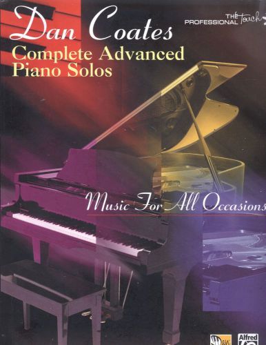 Alfred / Dan Coates Music For All Occasions Advanced Piano Solos Desperado Misty, US $15.00, image 1