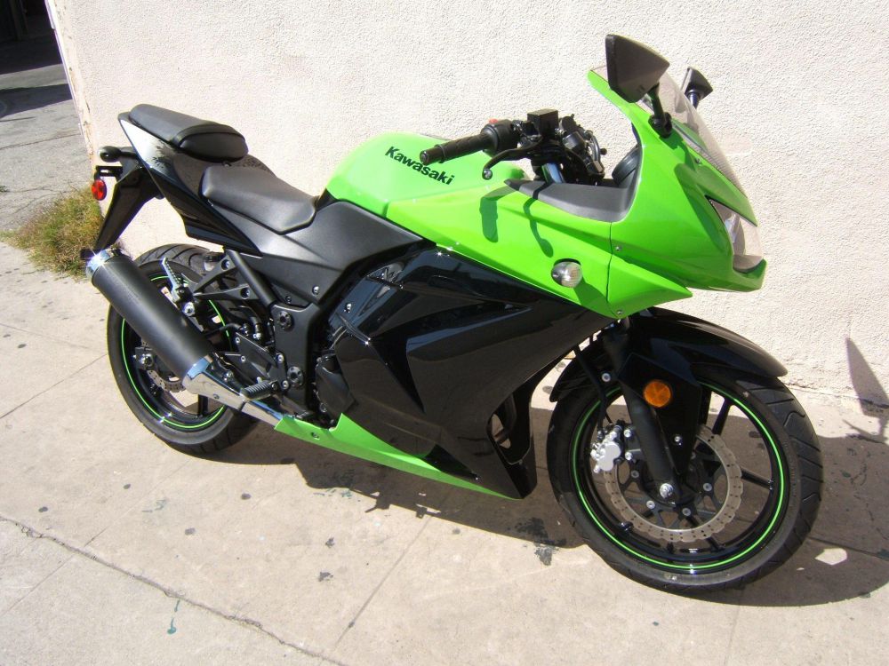 2009 kawasaki ninja ex250 ex250 sportbike 