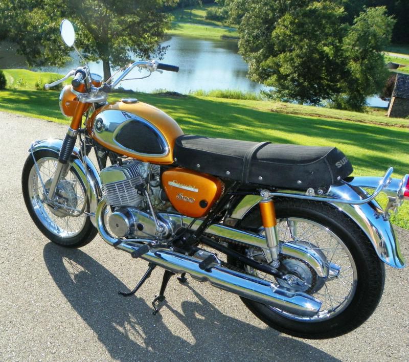 Suzuki Vintage 1968 T500 T-500 T 500 Cobra, US $6,000.00, image 2