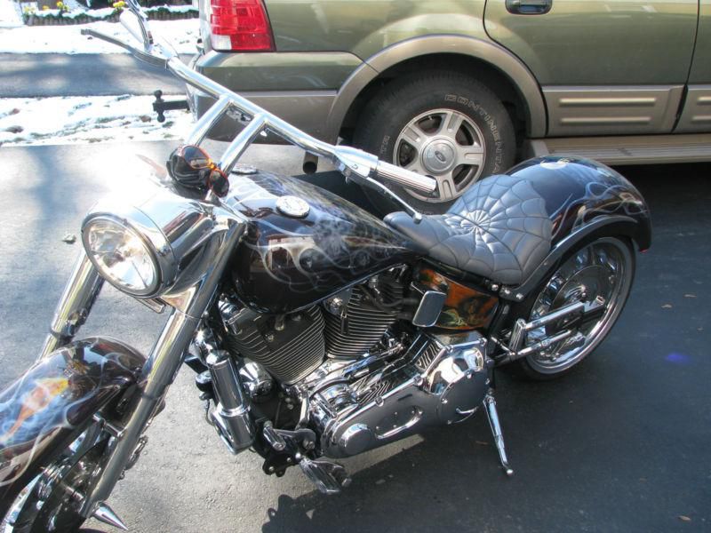 Harley Davidson Custom Fatboy 280 Rear Tire Right Side Drive 1 of a Kind