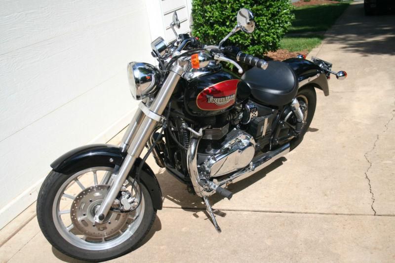 Very nice 2007 model triumph america with only 12,246 miles