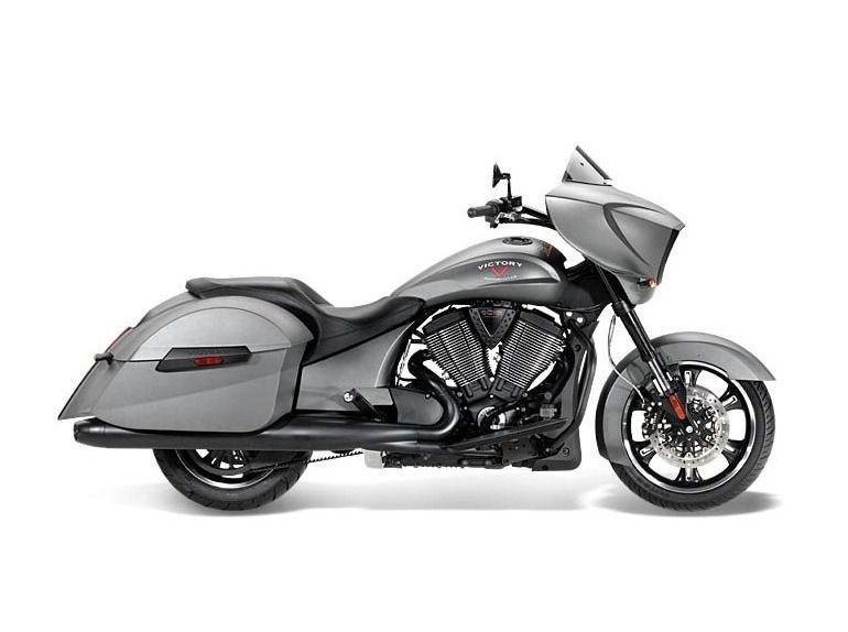 2014 Victory Cross Country - Suede Titanium Metallic 