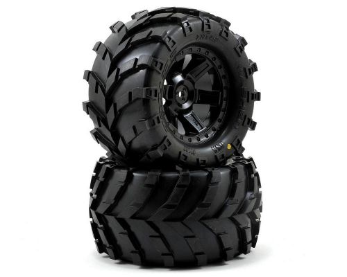 Pro-Line Masher 2.8 w/Desperado Electric Rear Wheels (2) (Black) (M2)