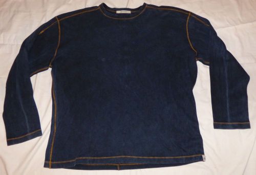 AGAVE Full Cut Desperado  dyed blue supima cotton L/S size XL, US $180, image 1