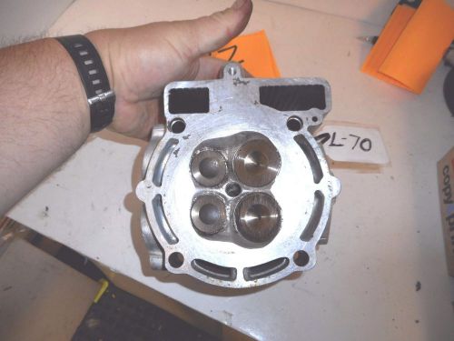 2002 HUSABERG 400E CYLINDERHEAD WITH VALVES & SPRINGS, image 4