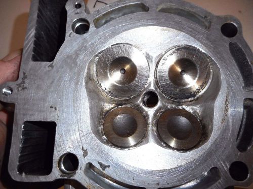 2002 HUSABERG 400E CYLINDERHEAD WITH VALVES & SPRINGS, image 5