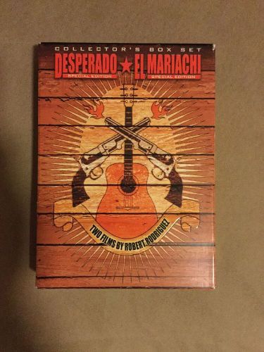 El Mariachi/Desperado (DVD, 2003, 2-Disc Set, Special Edition) With Cover