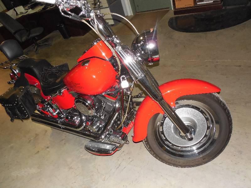 HARLEY DAVIDSON FAT BOY FLSTF**LOOKS AND RUNS GREAT**NO RESERVE**