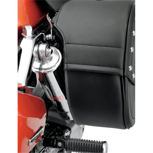 Saddlemen Desperado Teardrop Motorcycle Saddlebag w/ Shock Cutaway Harley Metric, US $342.00, image 5