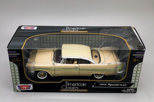 1958 Plymouth Fury Motor Max American Classics Collection Diecast Scale 1:18, US $28.50, image 18