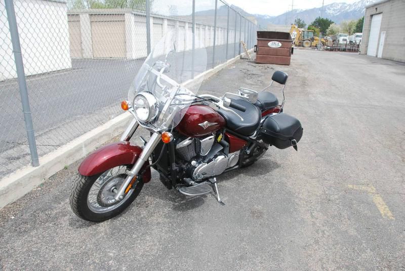 2008 kawasaki vulcan 900 (red)