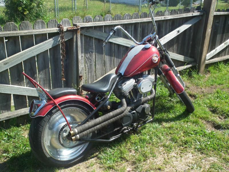 1989 Modified Sportster Frame With 2005 Buell XB9 Engine Custom
