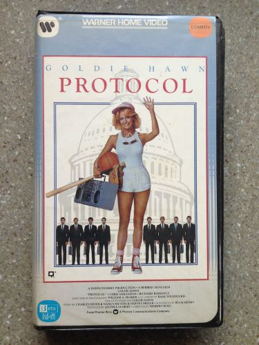 Protocol - goldie hawn - beta - betamax