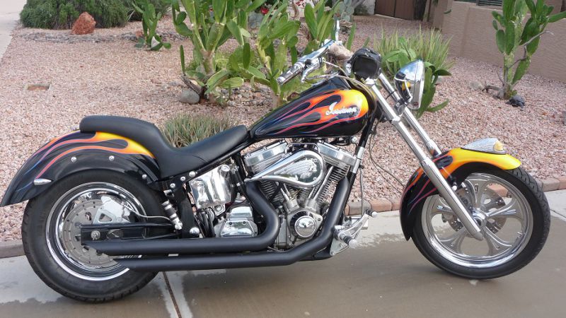 Custom indian scout 