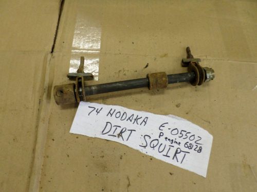 74 Hodaka Dirt Squirt 125 rear axle bolt adjuster  wombat ace road toad 90 100, US $35.00, image 3