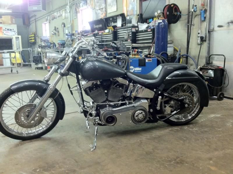 2004 Softail Custom Badass Chopper Soft Tail!