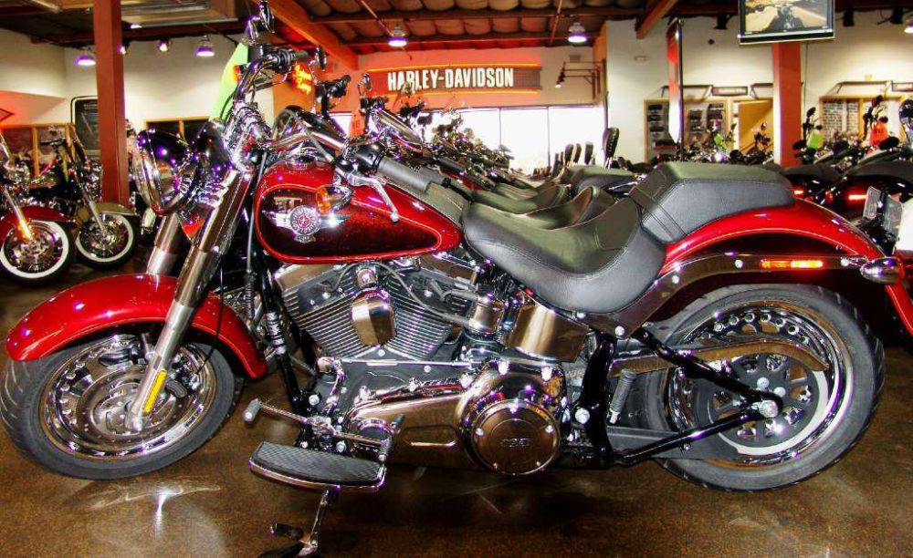 2013 Harley-Davidson FLSTF Softail Fat Boy Cruiser 