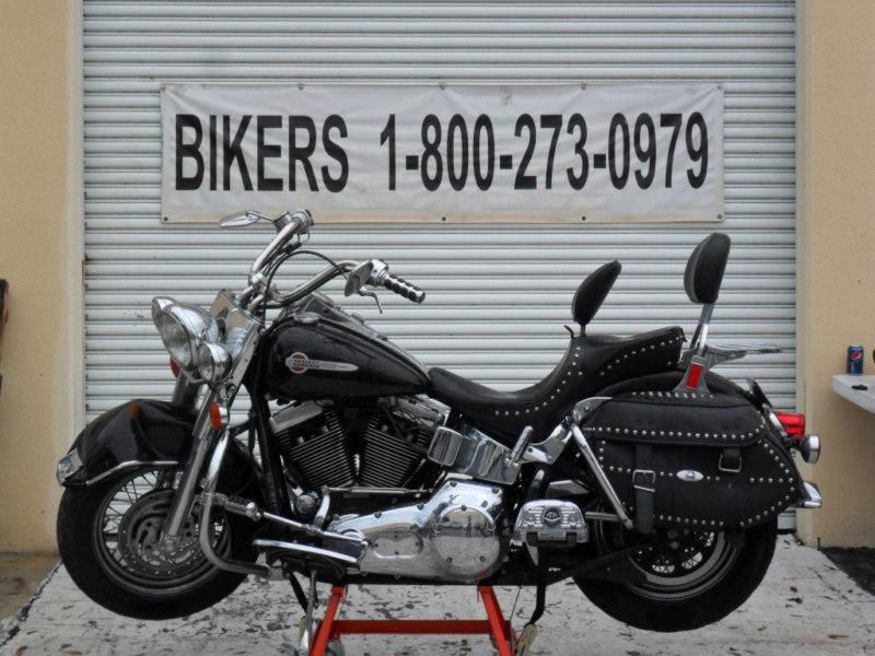 #3655 2002 HARLEY DAVIDSON SOFTAIL HERITAGE CLASSIC FLSTCI USED