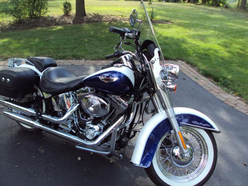 2006 Harley Davidson FLSTNI Softail Deluxe, US $11,150.00, image 4