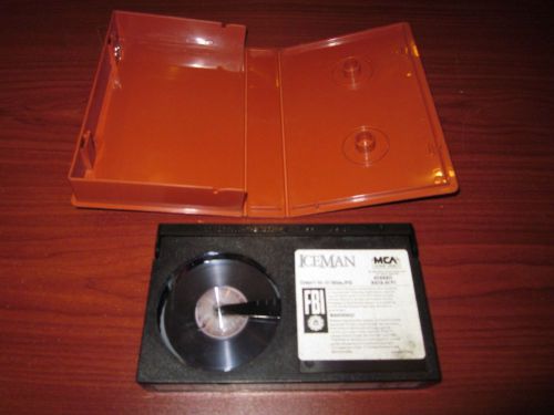Rare beta betamax version; iceman; 1984; mca home video
