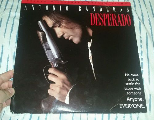 Desperado laserdisc used good shape Antonio Banderas Salma Hayek widescreen