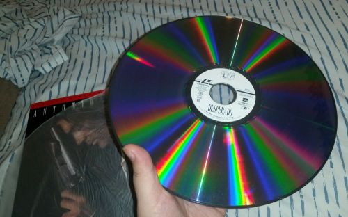 Desperado laserdisc used good shape Antonio Banderas Salma Hayek widescreen, US $6.53, image 7