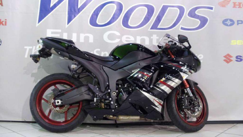 2008 kawasaki ninja zx-6r  sportbike 