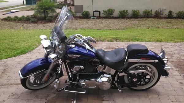 2006 harley-davidson softail deluxe screamin' eagle exhaust, cruise, chrome!