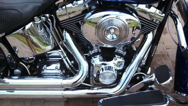 2006 Harley-Davidson Softail Deluxe Screamin' Eagle Exhaust, Cruise, Chrome!, US $9,995.00, image 6