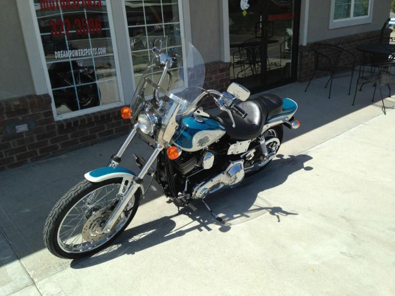 2001 Dyna Wide Glide LOW MILES! LOADED TO THE MAX! MUST SEE COLOR SCHEME!, US $8,450.00, image 3