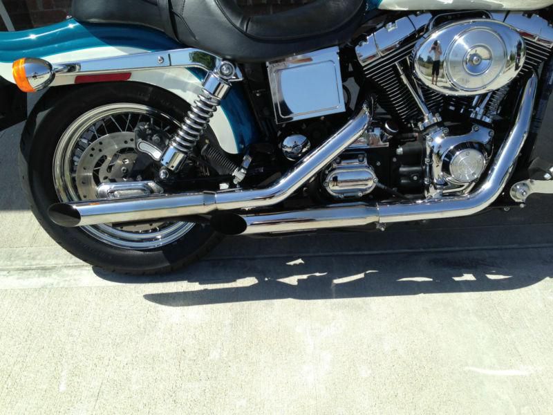 2001 Dyna Wide Glide LOW MILES! LOADED TO THE MAX! MUST SEE COLOR SCHEME!, US $8,450.00, image 10