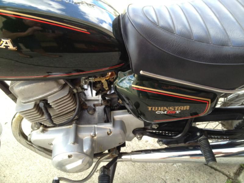 1980 HONDA CM200T TWINSTAR MOTORCYCLE LOW MILES RUNS GREAT, US $1,550.00, image 6