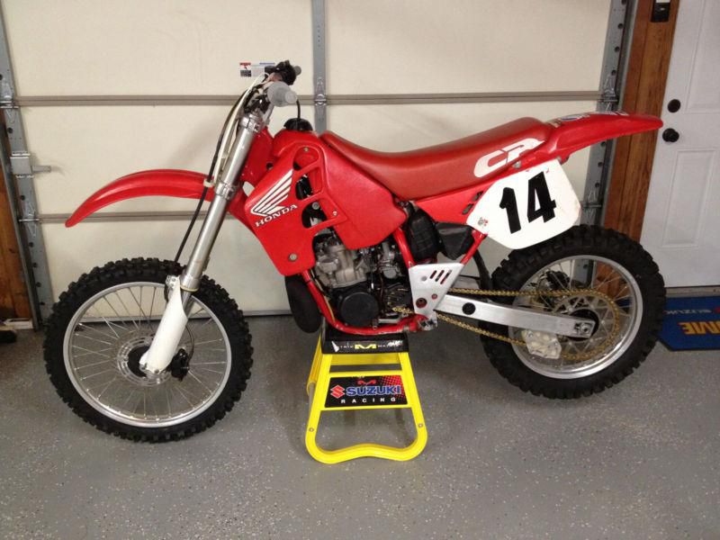 1989 Honda CR250 vintage motocross bike ARMA Kawasaki Suzuki Yamaha KTM