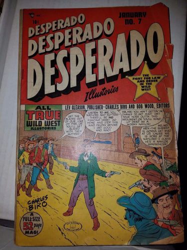 Desperado #7 - original golden age, western, gd+ condition