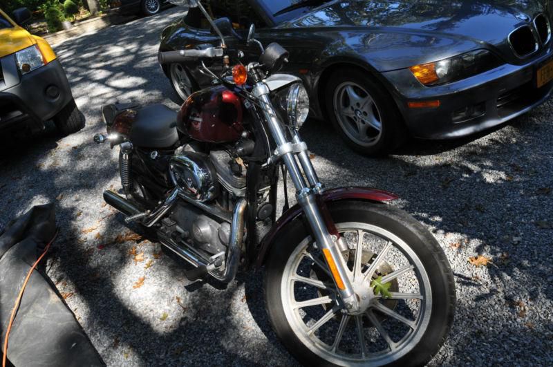2002 Harley Davidson Sportster 883 XL Hugger, Low Miles, Clean, with extras, US $2,550.00, image 5